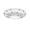 Graduated Diamond Band Ring
