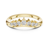 Graduated Diamond Band Ring