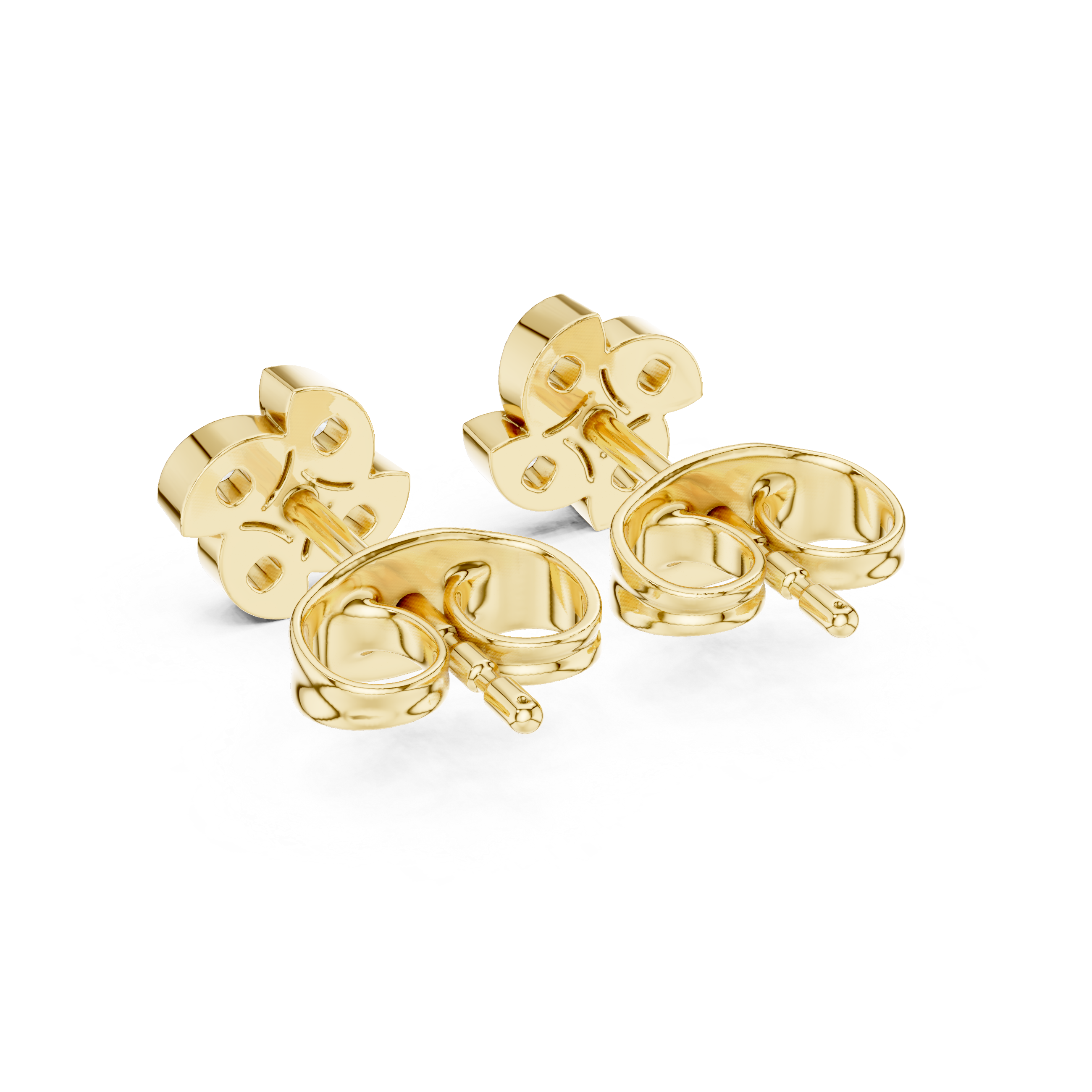 Minimalist cluster Diamond Stud Earrings