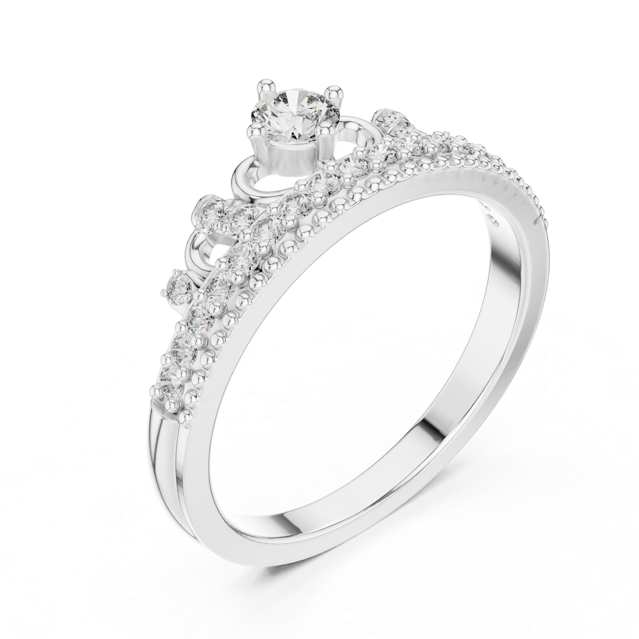Diamond Halo Ring