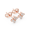 sparkling diamond petals