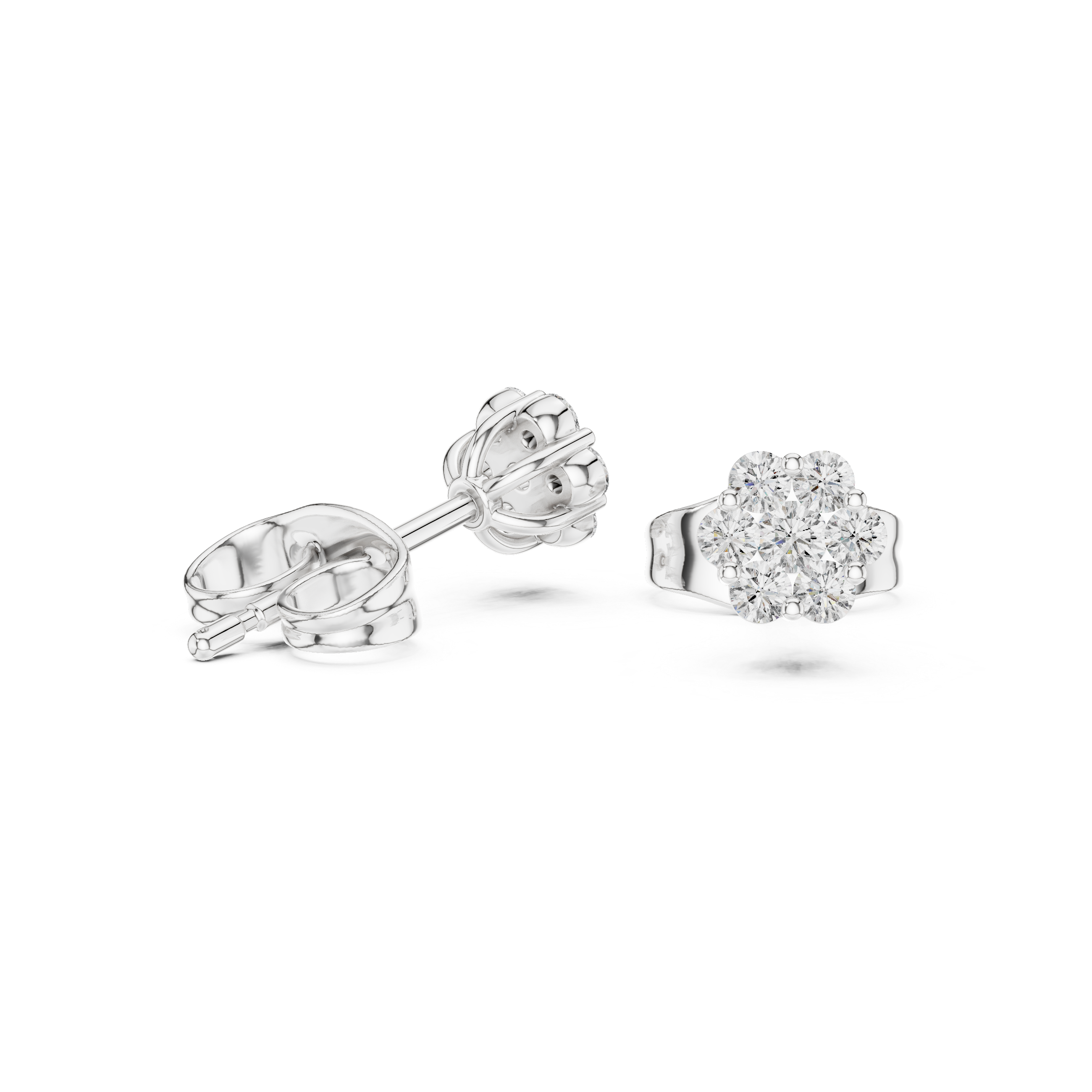 Round Diamond Cluster Design