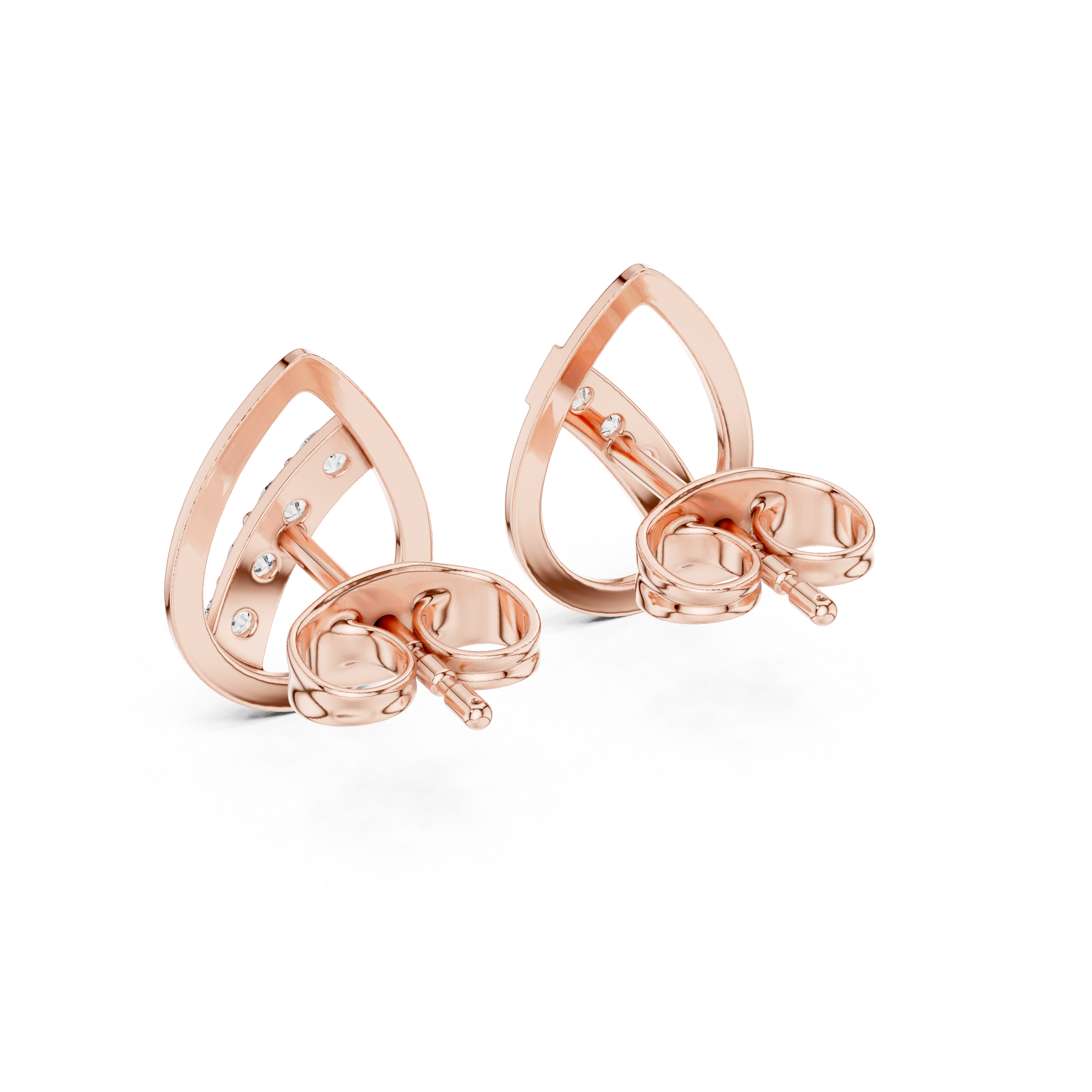 Openwork Design and Diamond Accent Strip