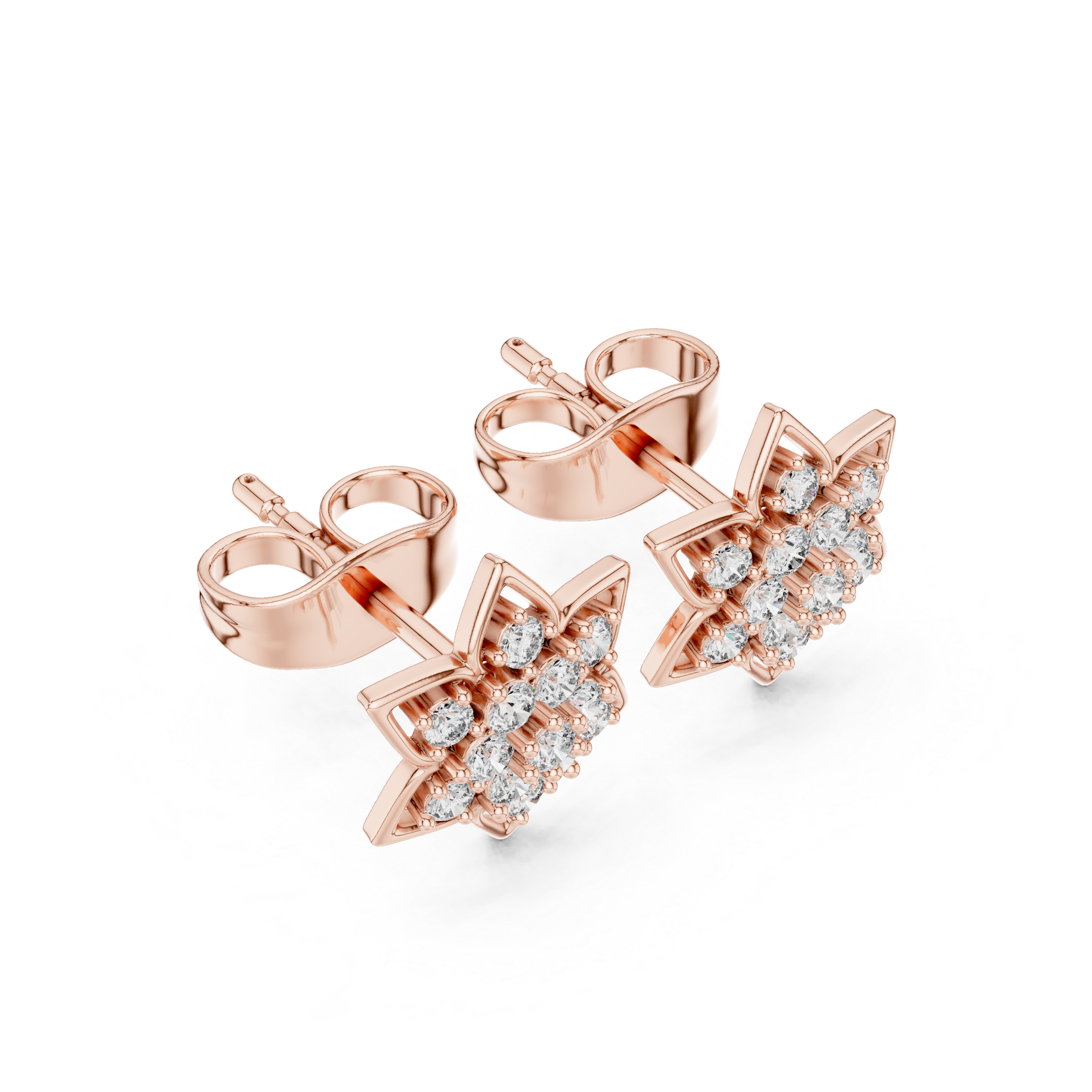Star-Shaped Diamond Cluster Design