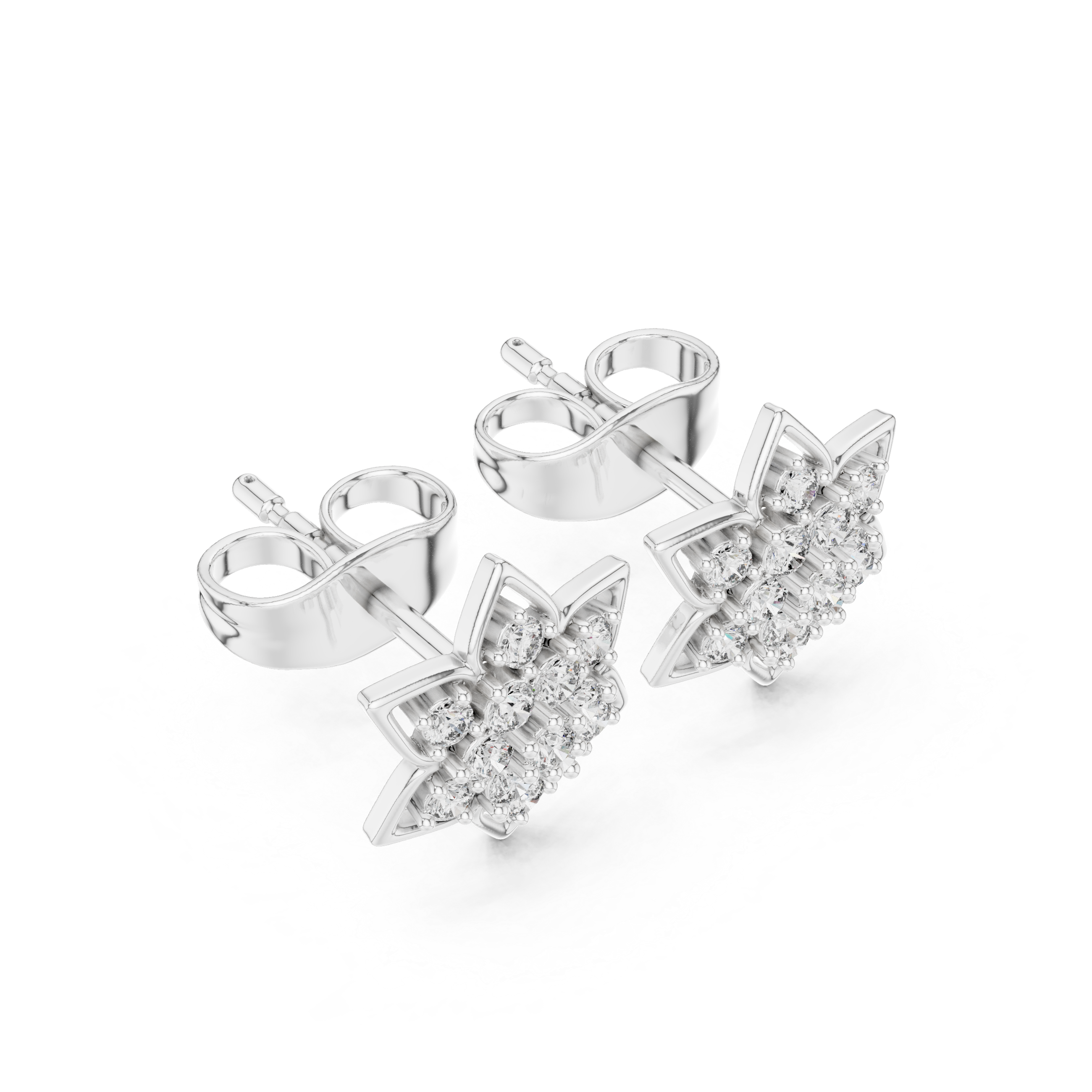 Star-Shaped Diamond Cluster Design