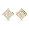 Curved Square Diamond Cluster Design