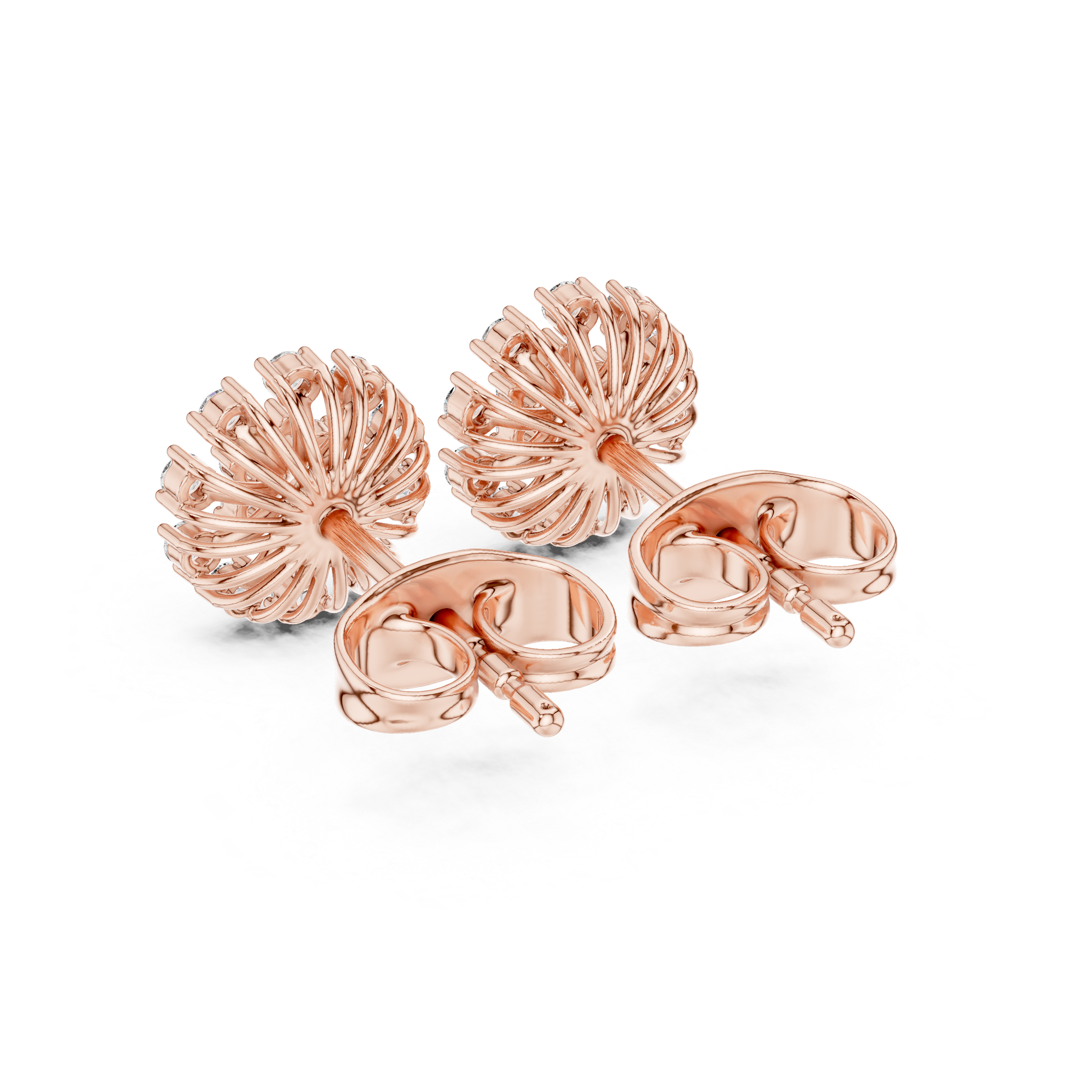 Multi-Layered Round Diamond Cluster Design