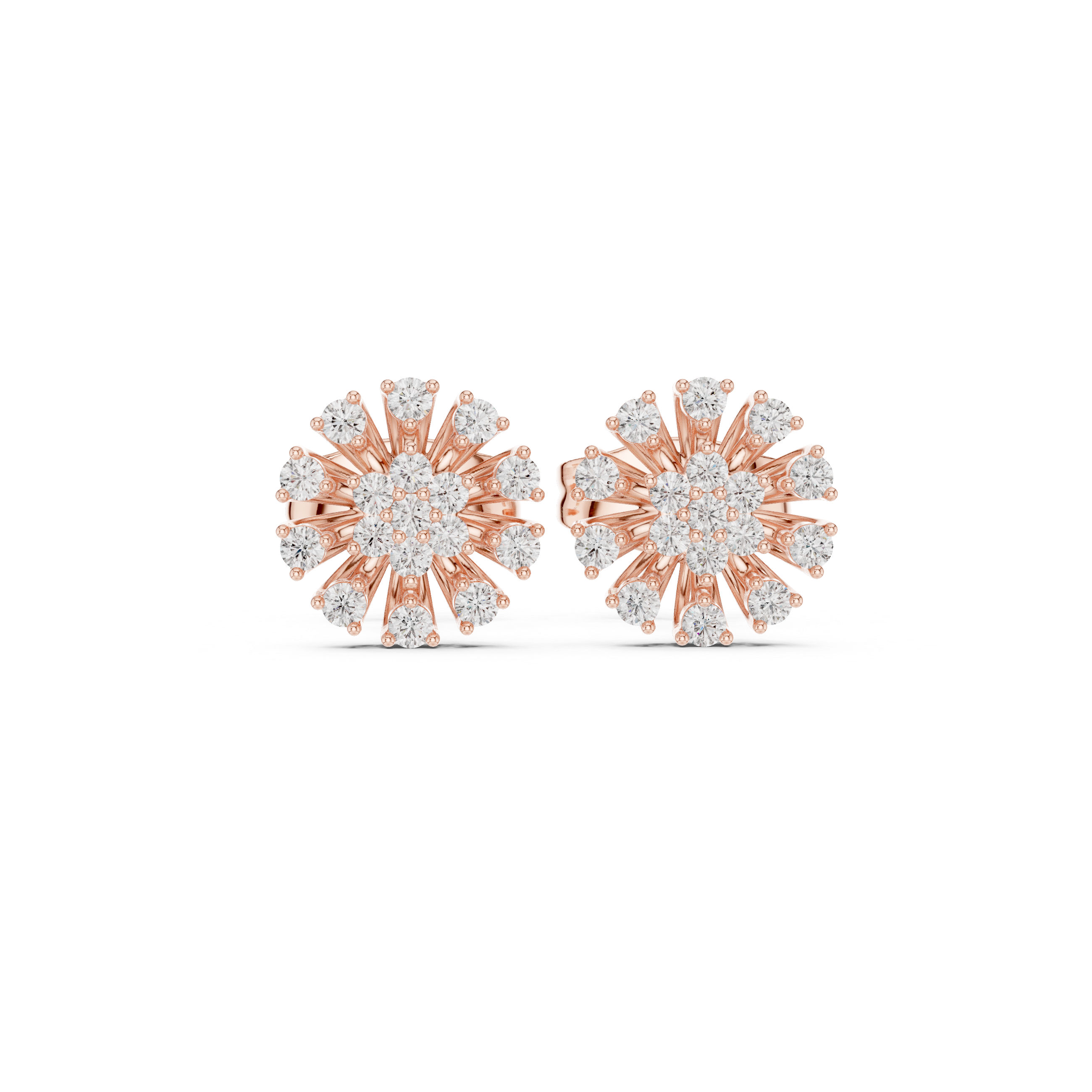 Multi-Layered Round Diamond Cluster Design