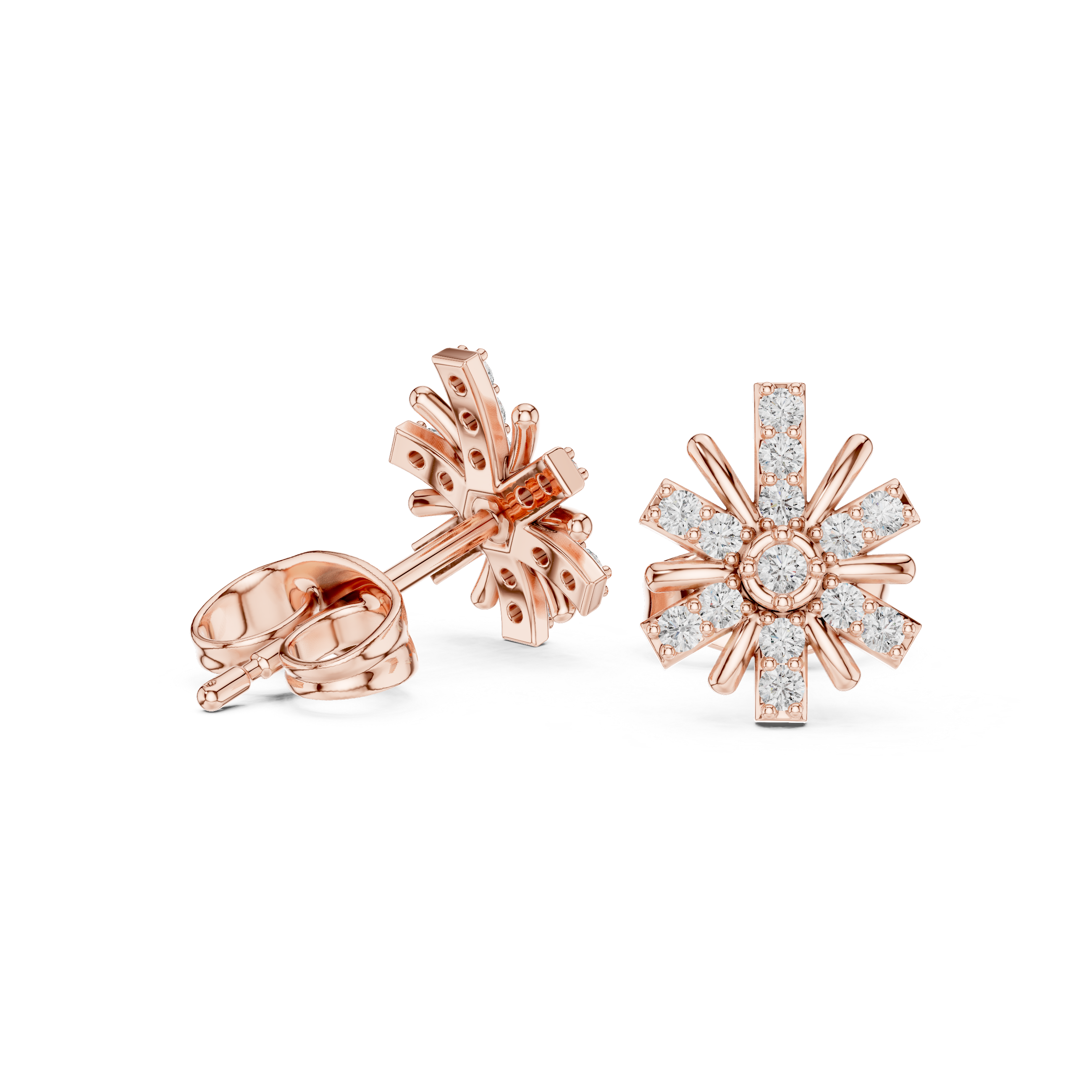 Radiant Starburst Diamond Design