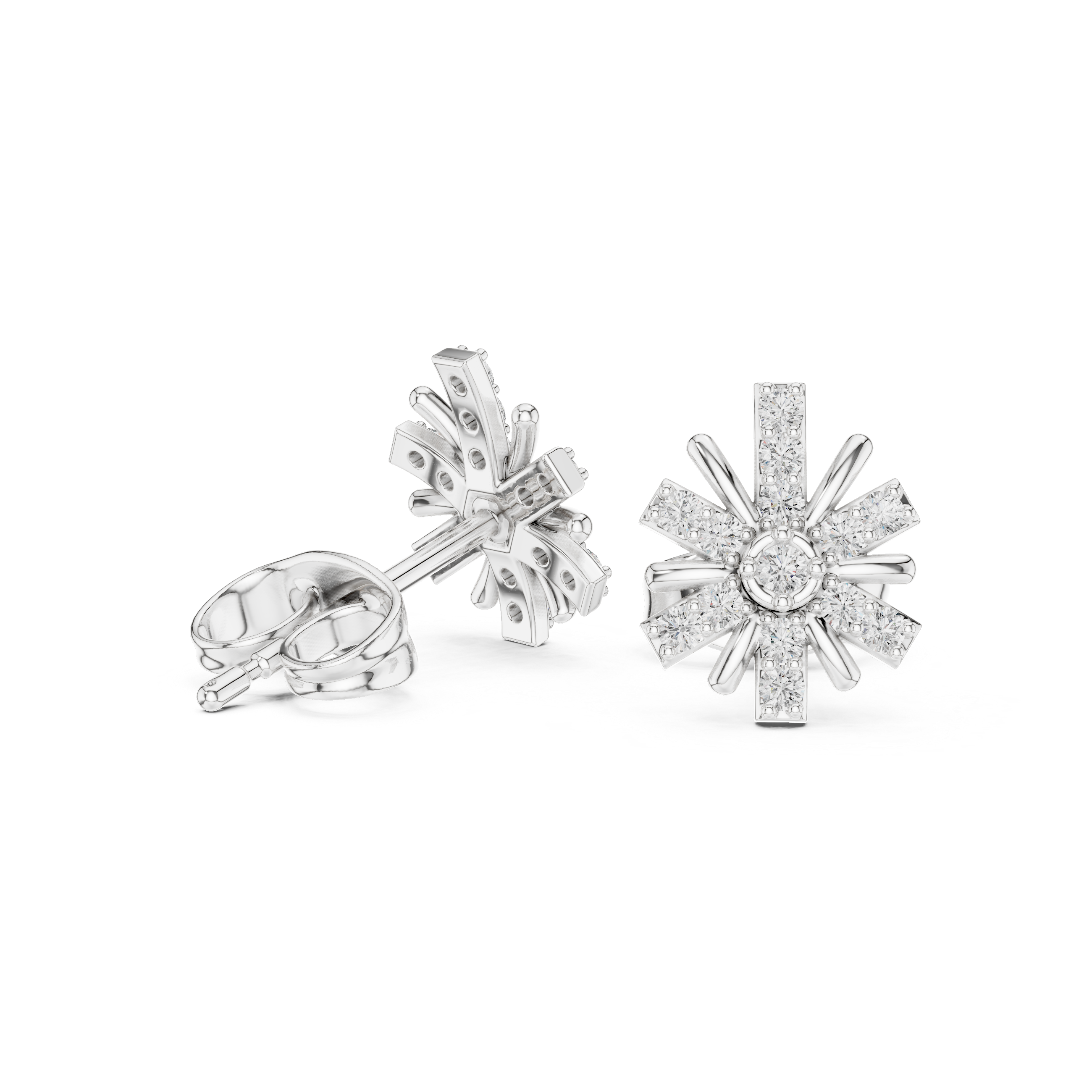 Radiant Starburst Diamond Design