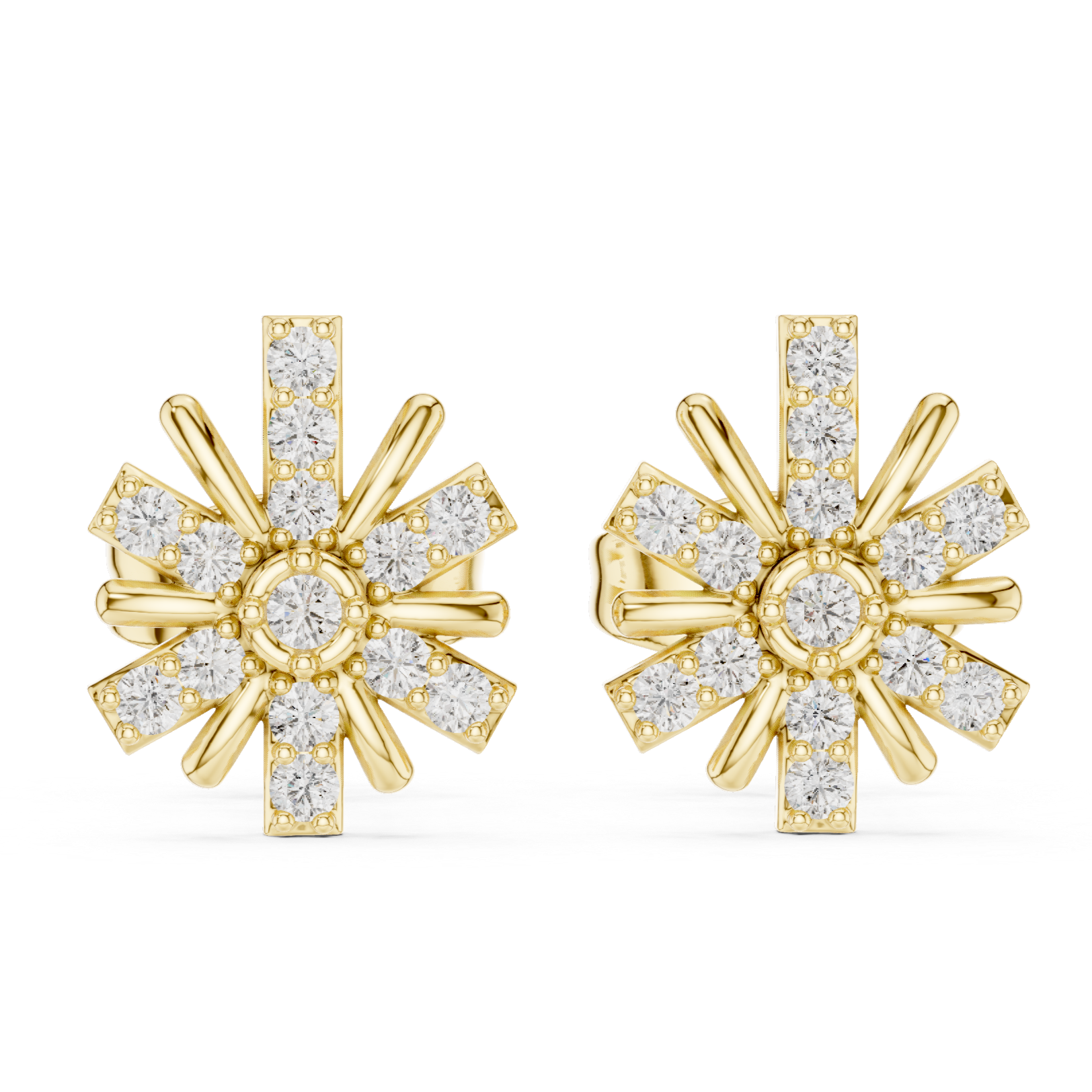 Radiant Starburst Diamond Design