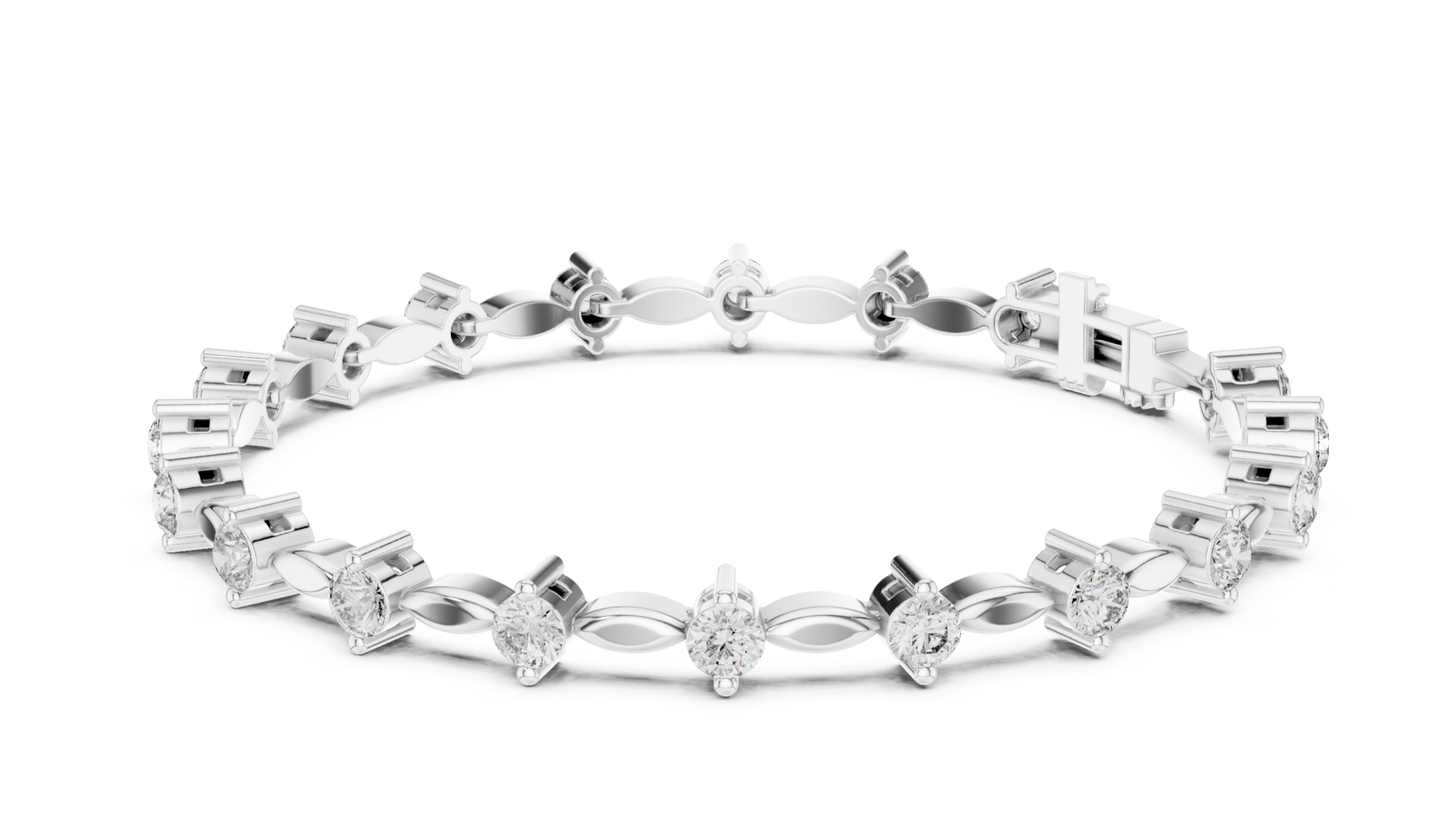 Eternal Blush Diamond Bracelet