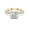 Timeless Halo Ring with Brilliant Diamonds