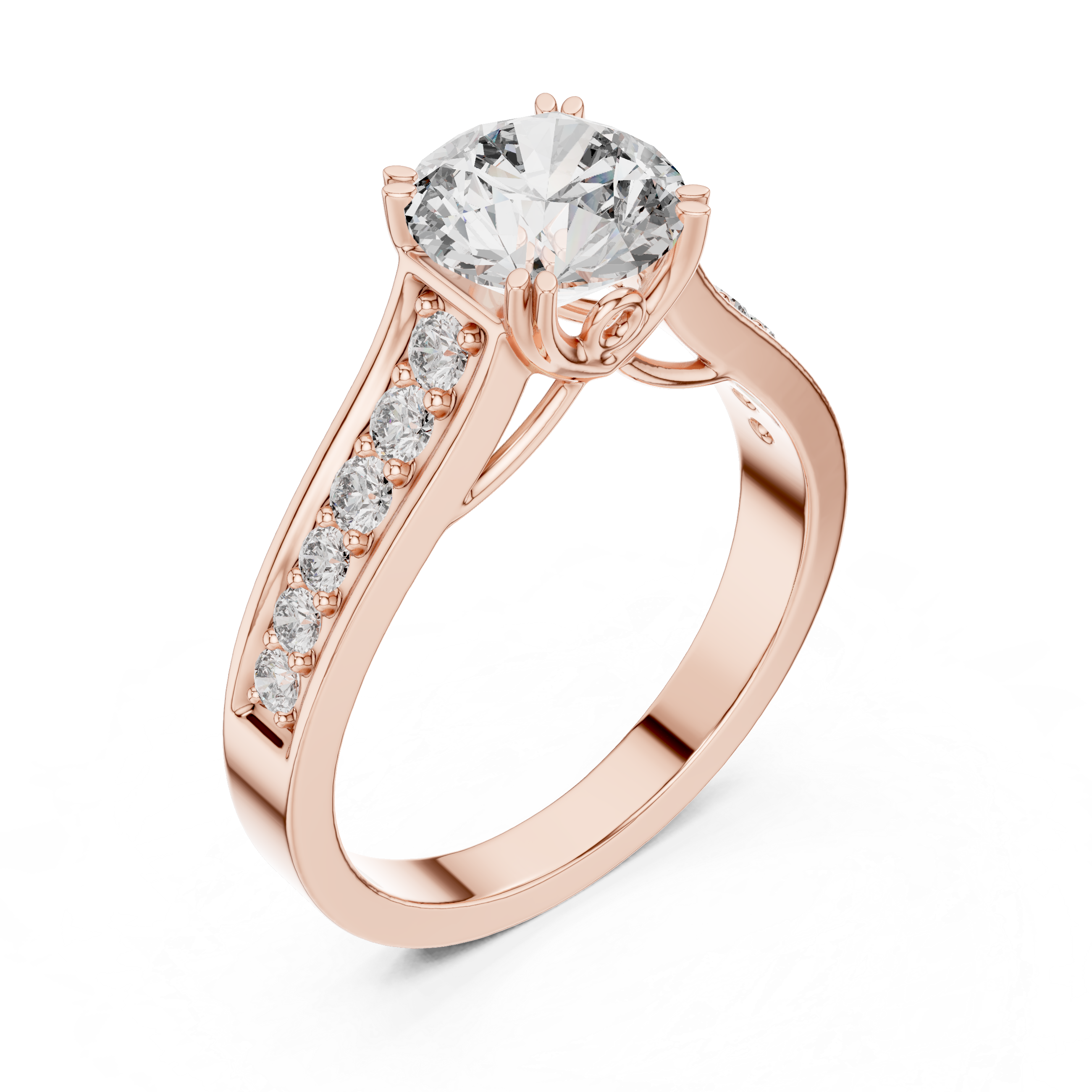 Chanel-Set Diamond Solitaire Ring
