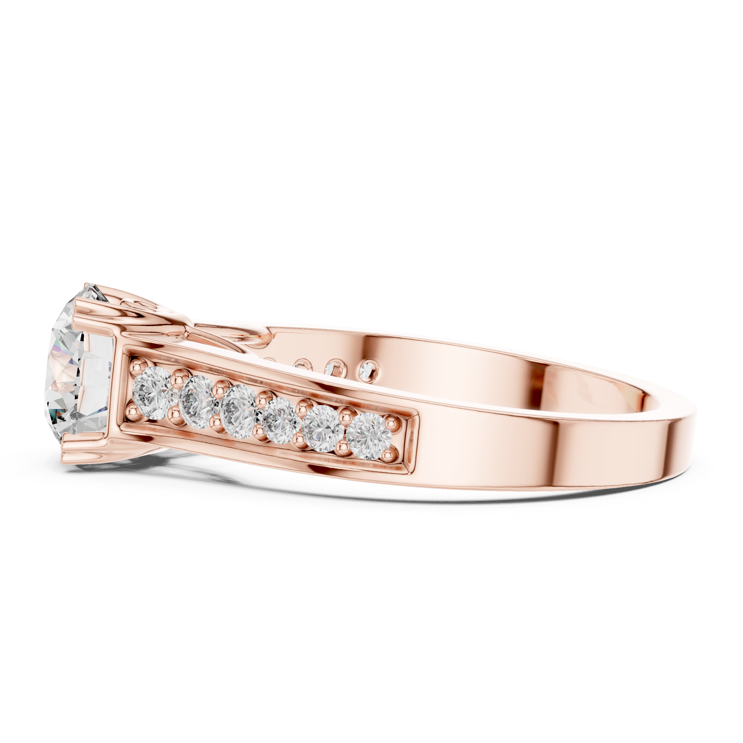 Chanel-Set Diamond Solitaire Ring