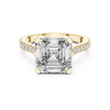 Solitaire Halo Setting Diamond Ring