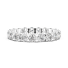 Eternity Band with Round Diamonds in Scalloped Basket Setting