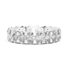 Eternity Band with Oval-Cut Diamonds in Shared Prong Setting