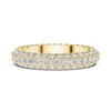Pav‚ Diamond Eternity Band in Rose Gold