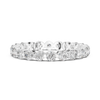 Eternity Band with Round Diamonds in Bezel Setting