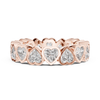 Heart-Shaped Diamond Eternity Band