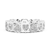 Heart-Shaped Diamond Eternity Band