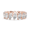 Pear-Shaped Diamond Eternity Ring