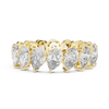 Pear-Shaped Diamond Eternity Ring