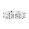 Eternity Band with Square-Cut Diamonds