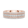 eternity band rows of brilliant-cut diamonds and princess
