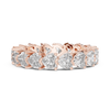 Pear cut diamond eternity band