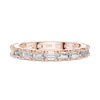 Emerald-Cut Diamond Eternity Band