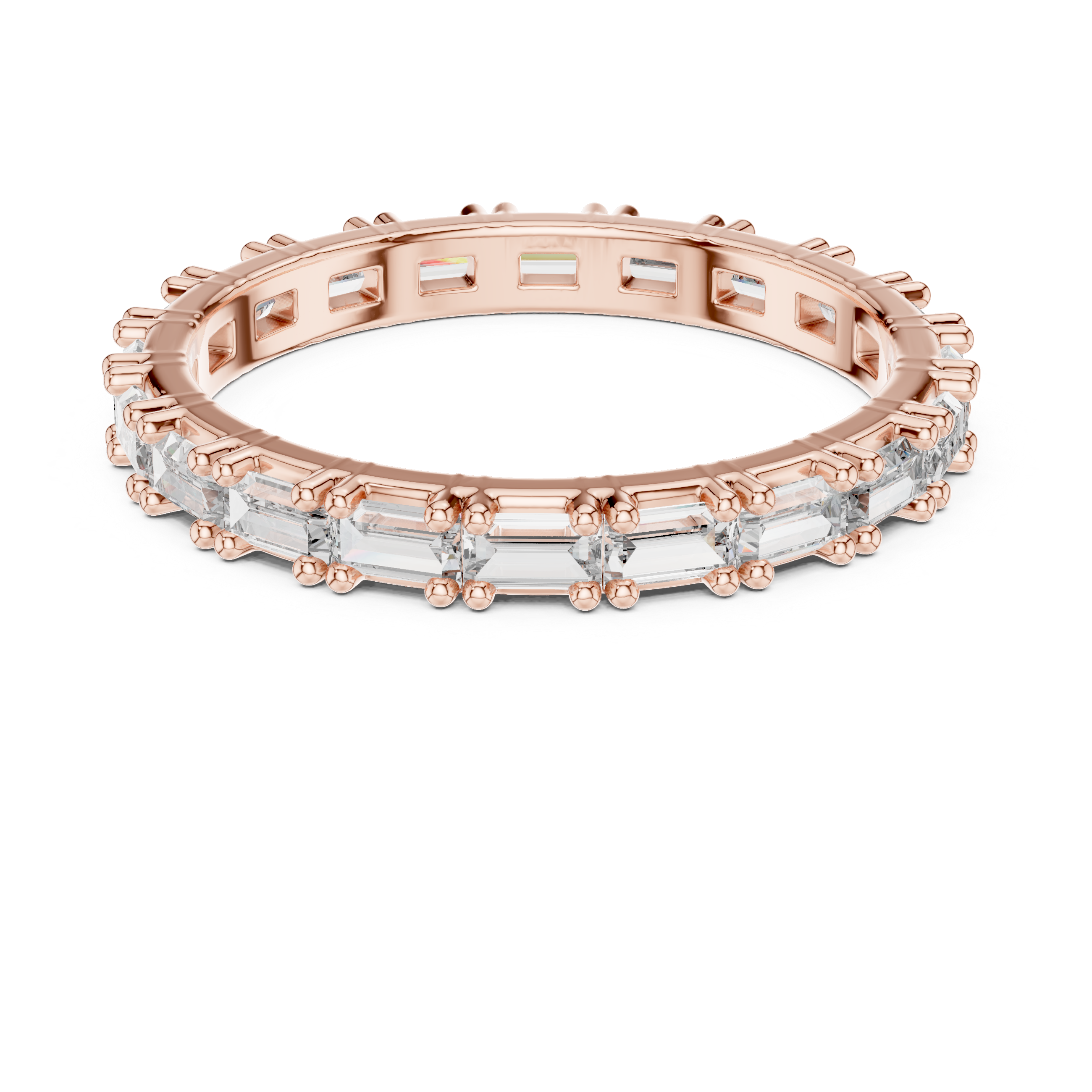 Emerald-Cut Diamond Eternity Band