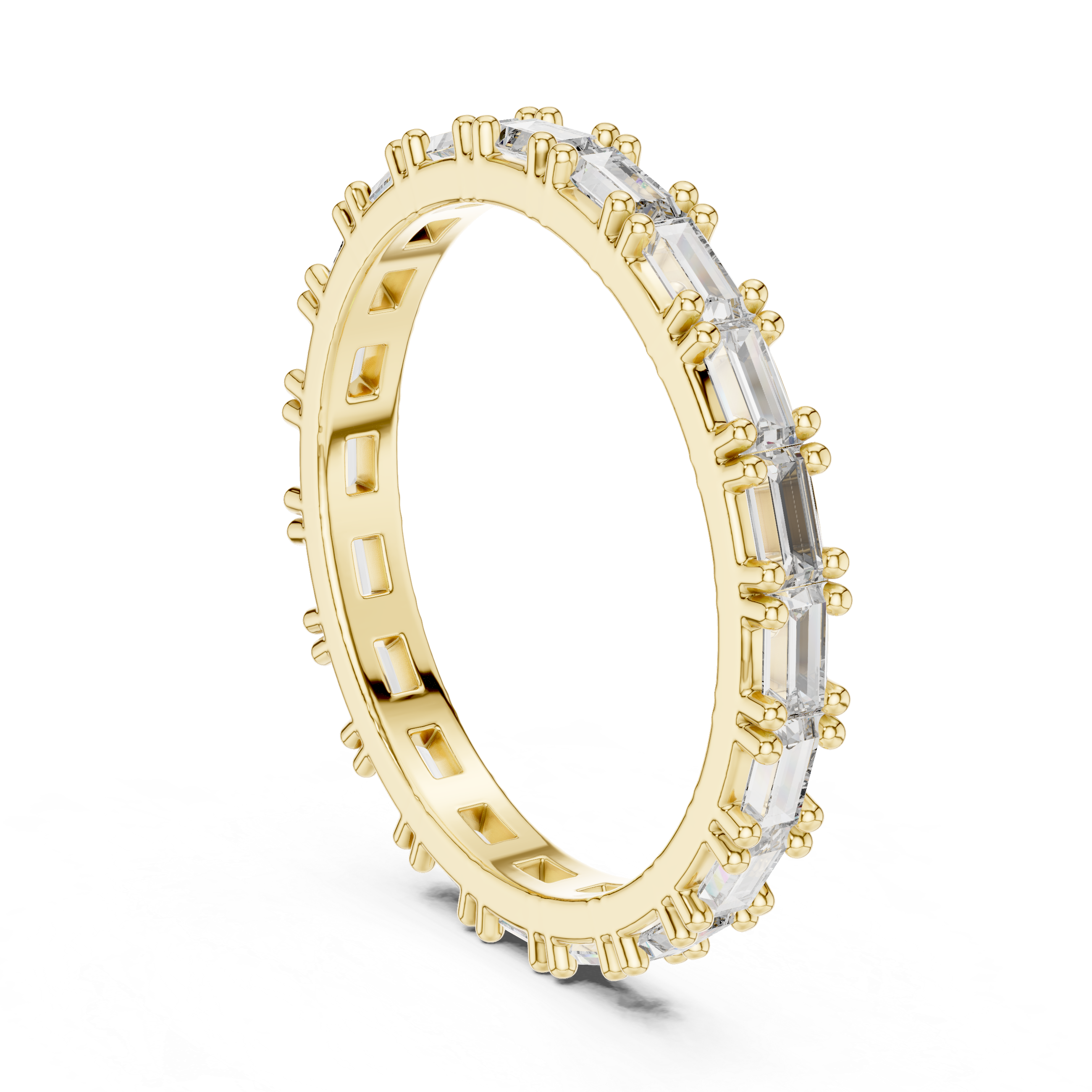 Emerald-Cut Diamond Eternity Band