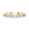 Emerald-Cut Diamond Eternity Band