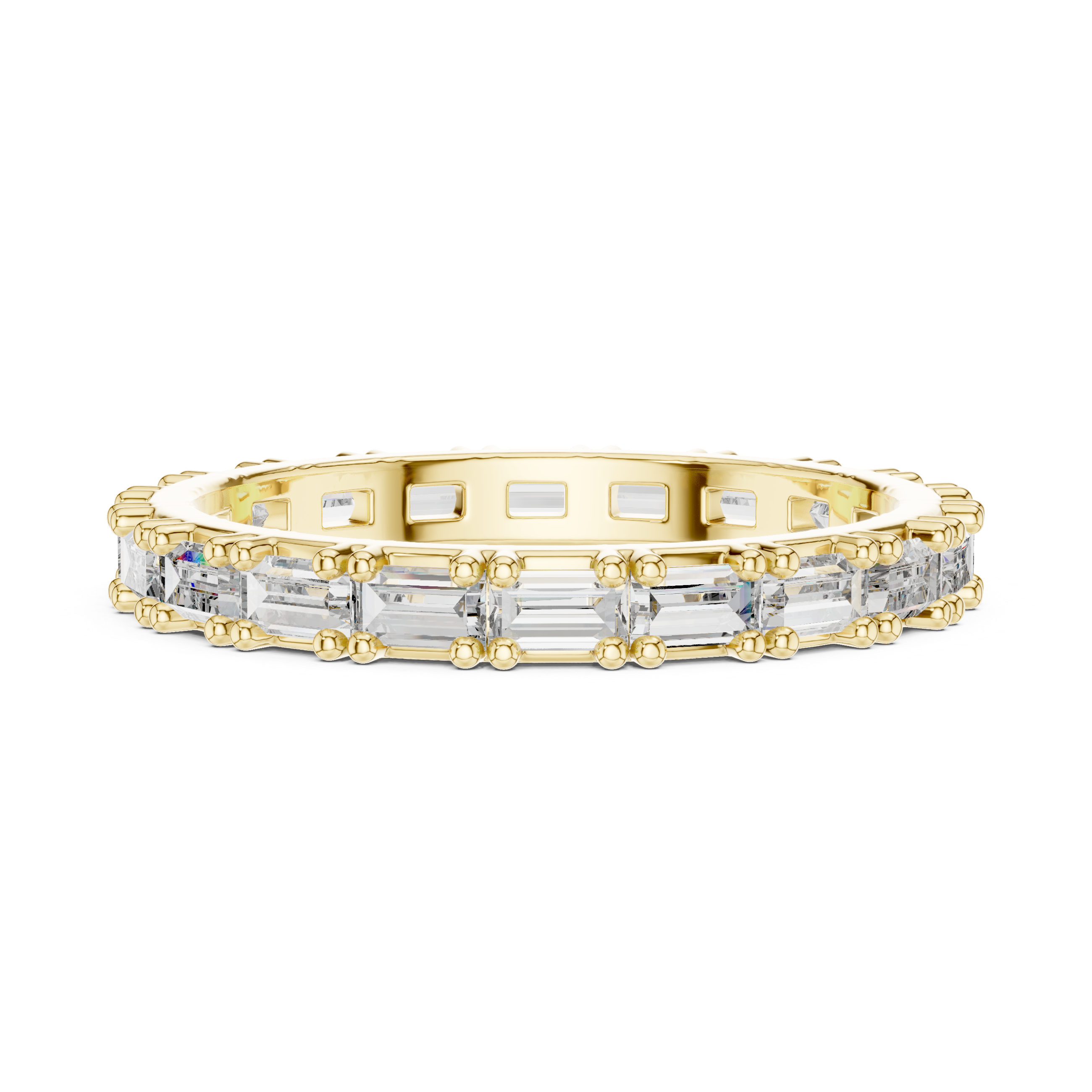 Emerald-Cut Diamond Eternity Band