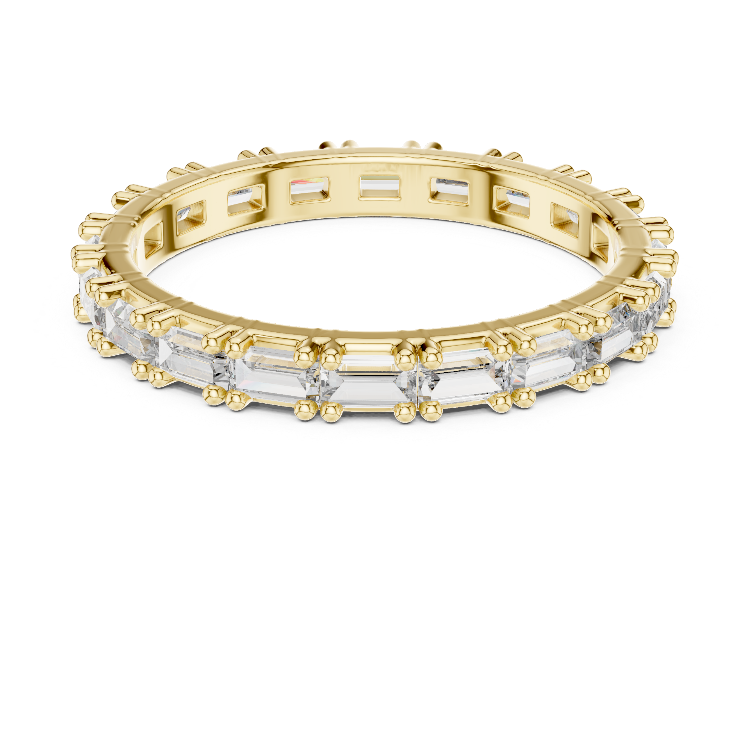 Emerald-Cut Diamond Eternity Band