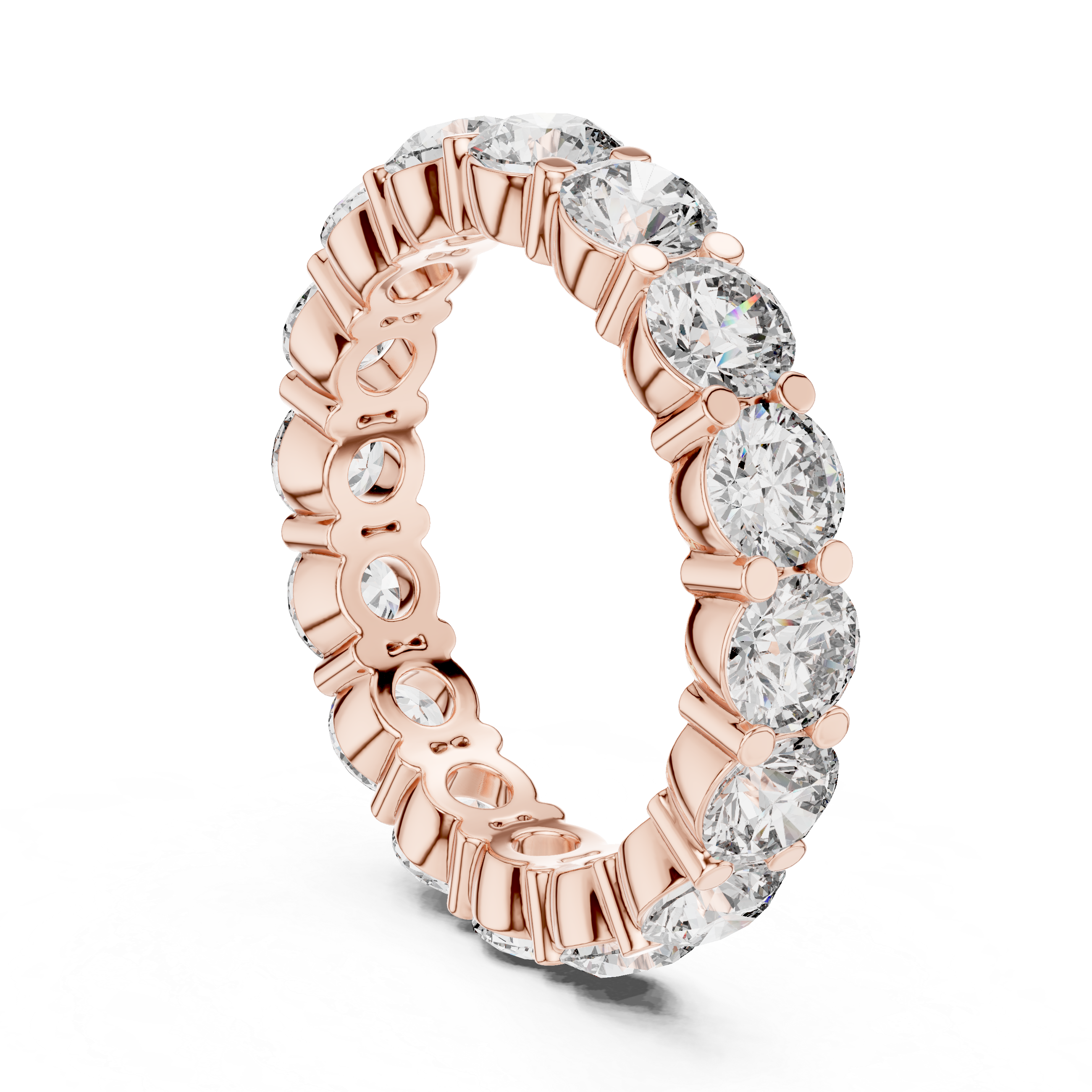 Eternity Band with Large Round Diamonds