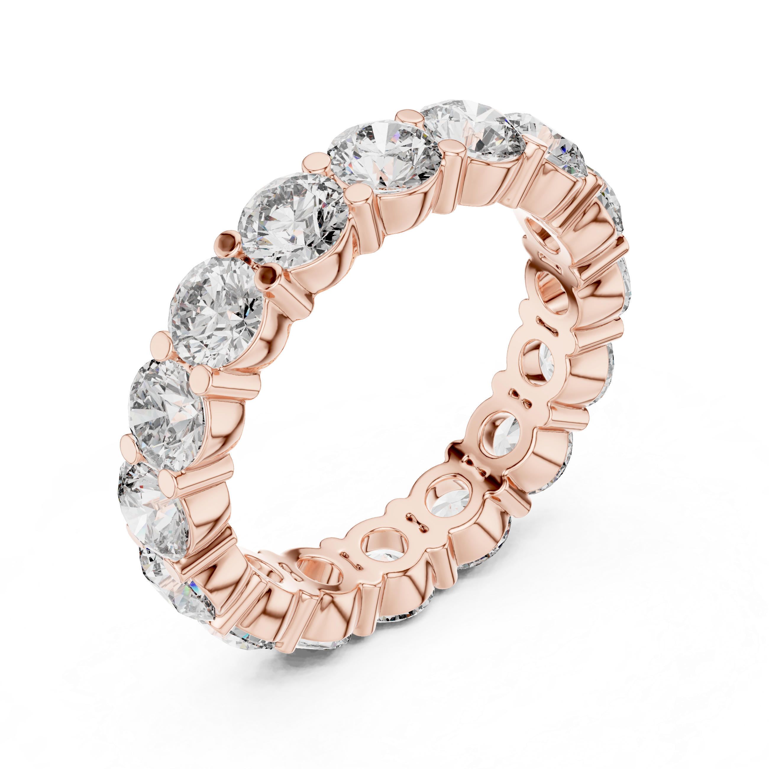 Eternity Band with Large Round Diamonds