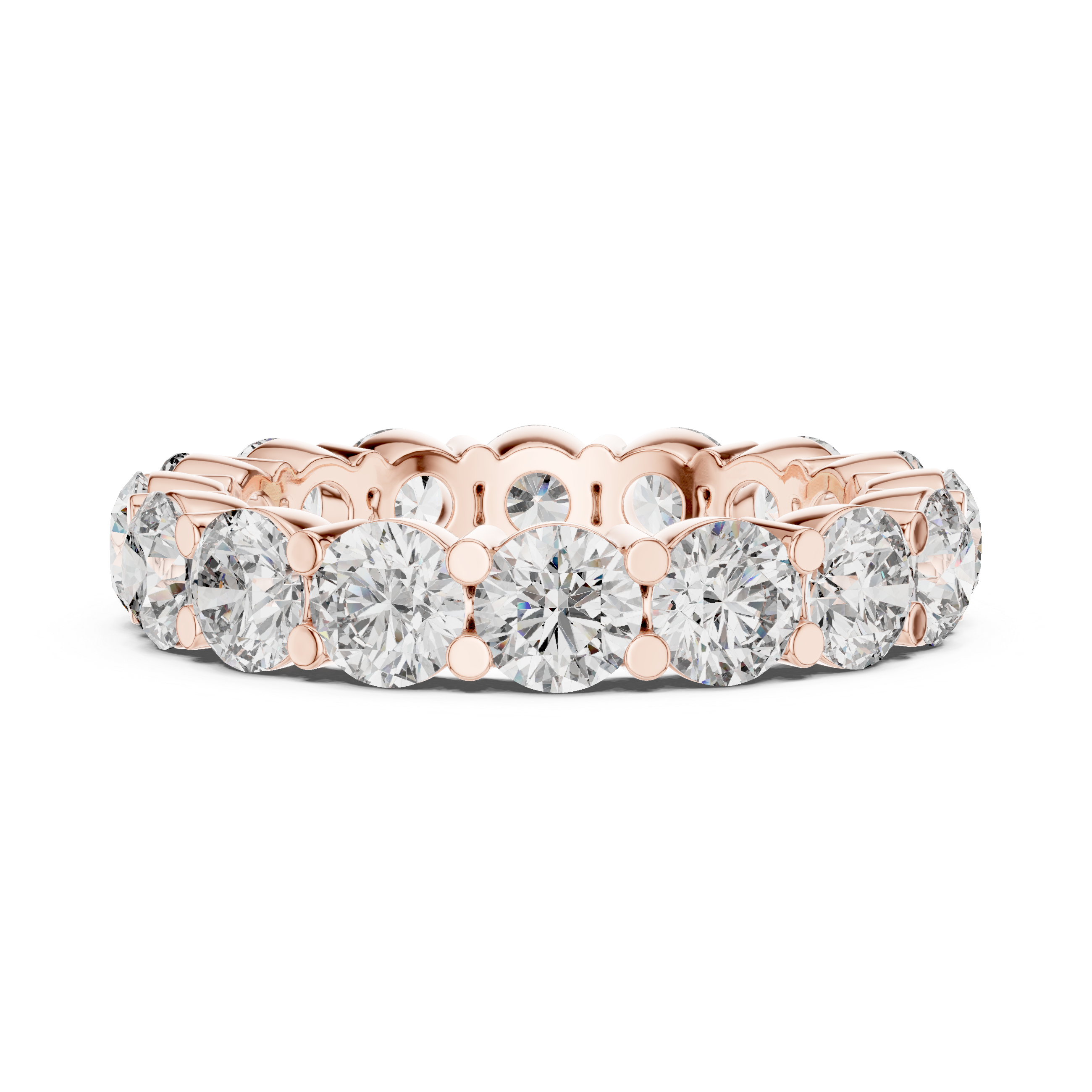Eternity Band with Large Round Diamonds