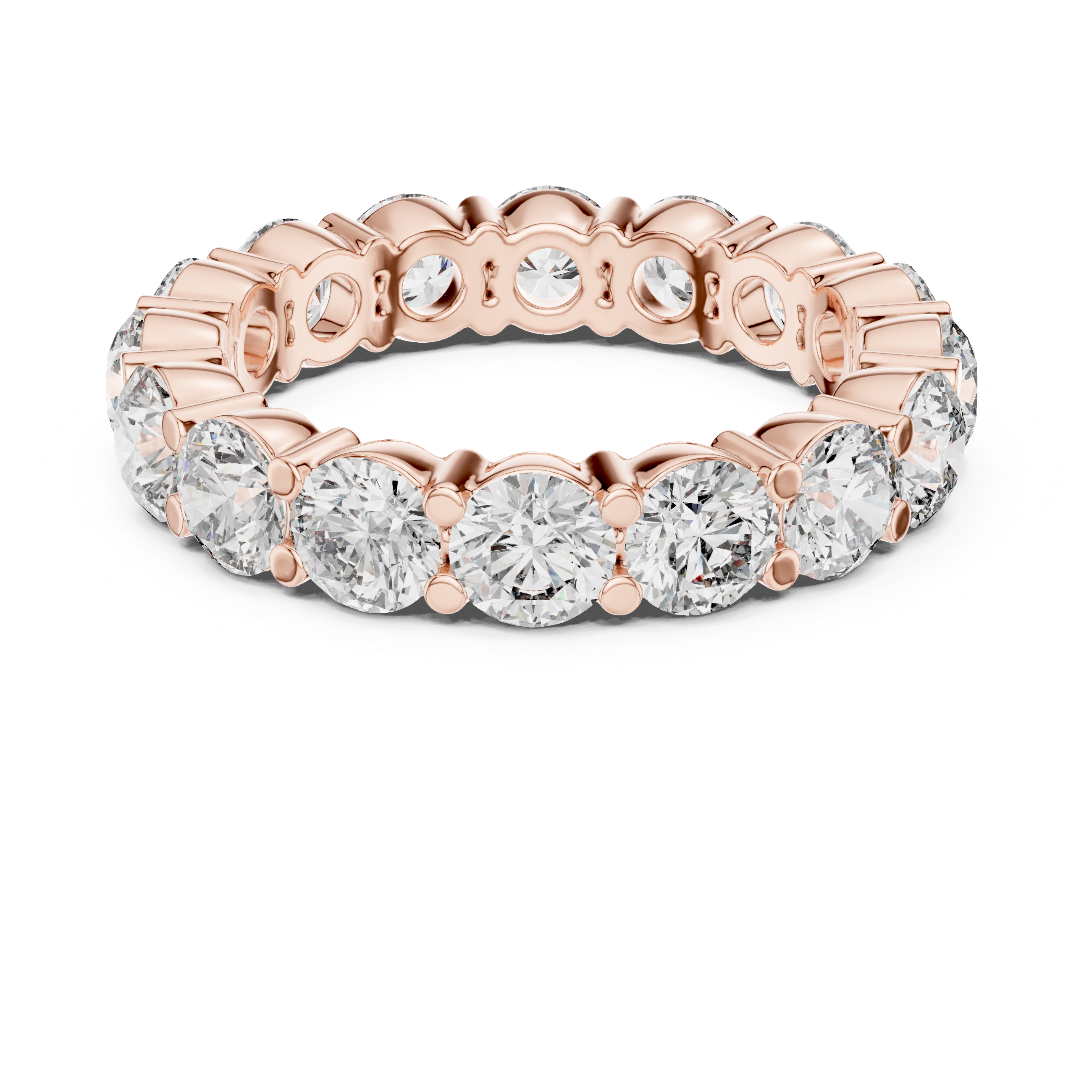 Eternity Band with Large Round Diamonds