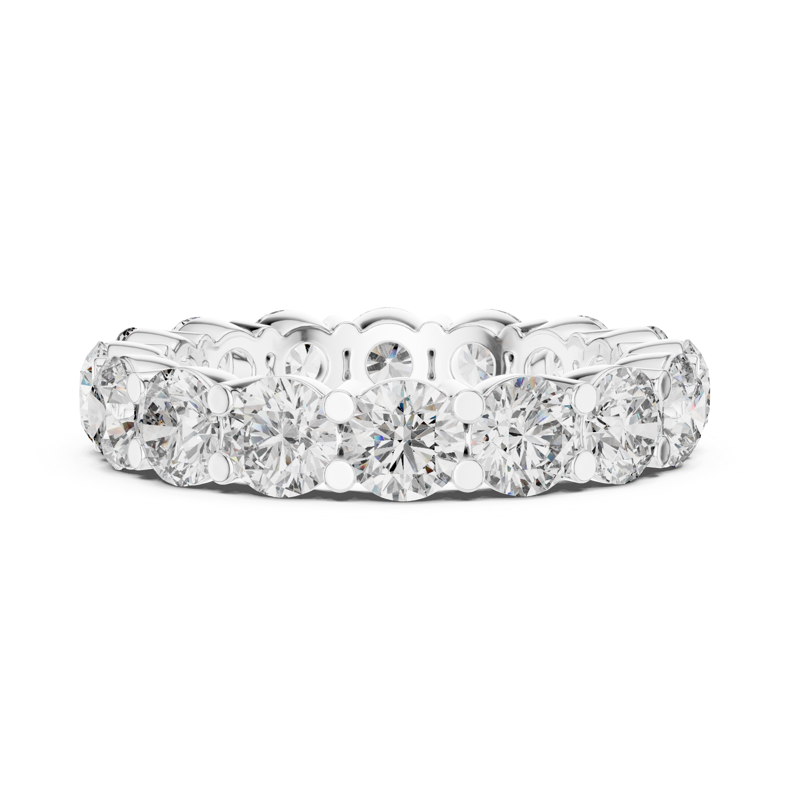 Eternity Band with Large Round Diamonds