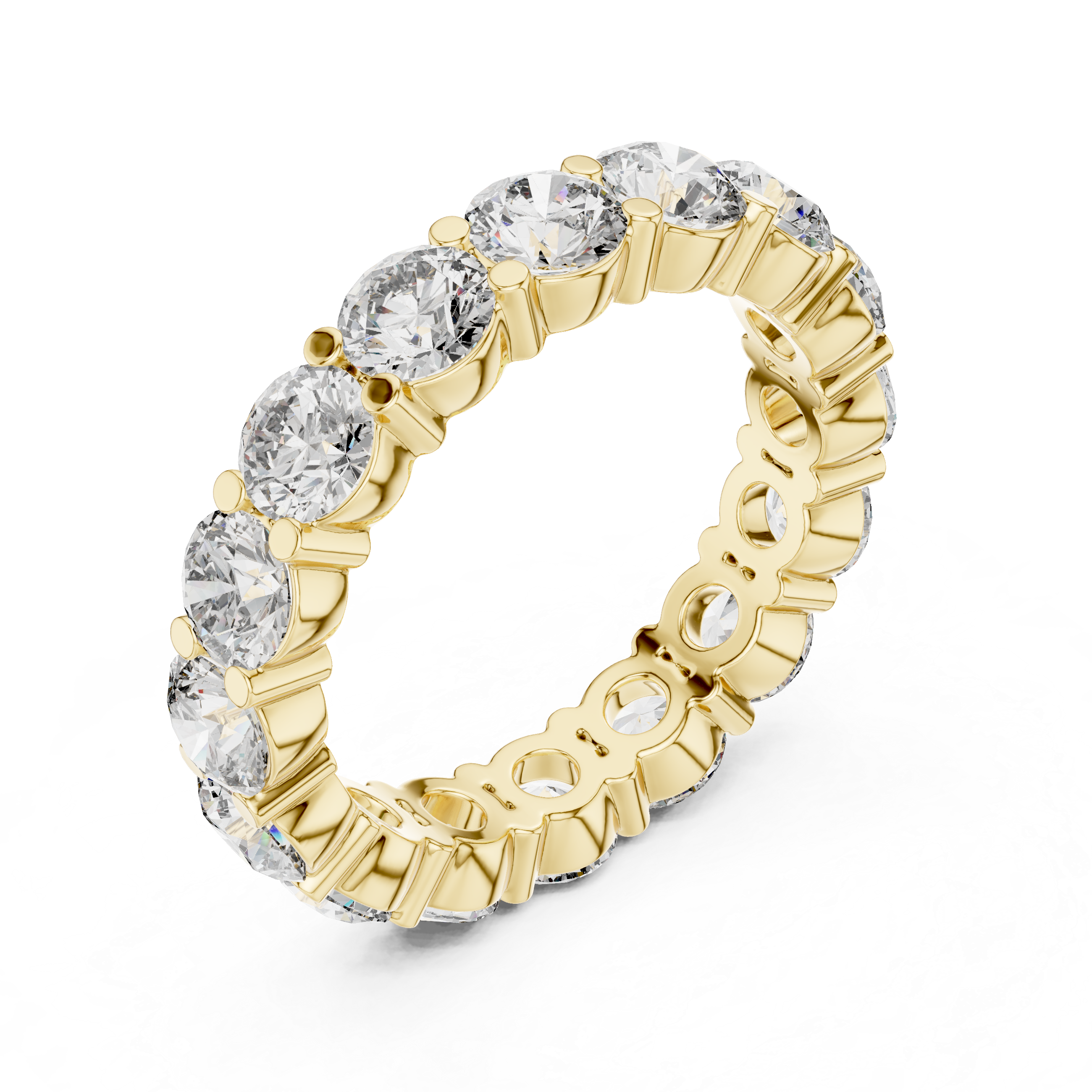 Eternity Band with Large Round Diamonds