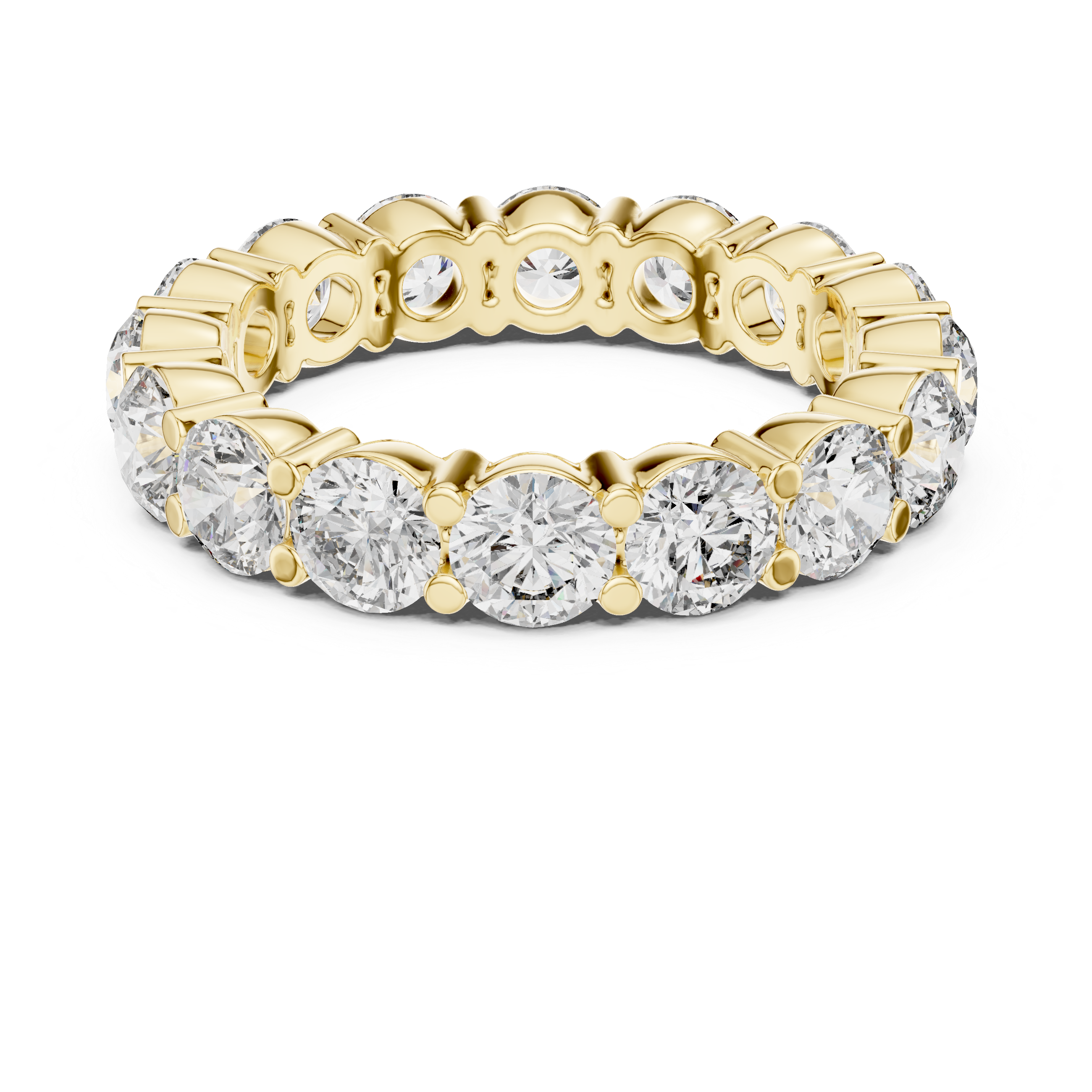 Eternity Band with Large Round Diamonds