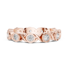 Bezel Set Round Diamond Eternity Band