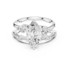 Marquise-Cut Diamond Ring