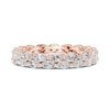 Marquise diamond eternity band