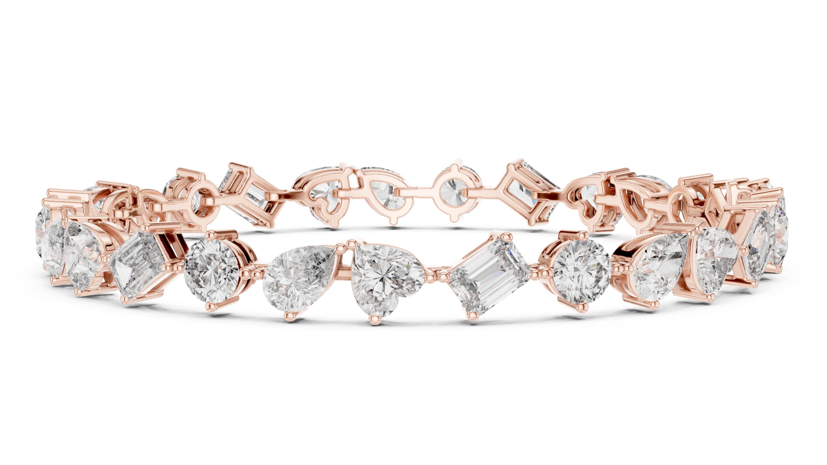 Radiant Symphony Diamond Bracelet