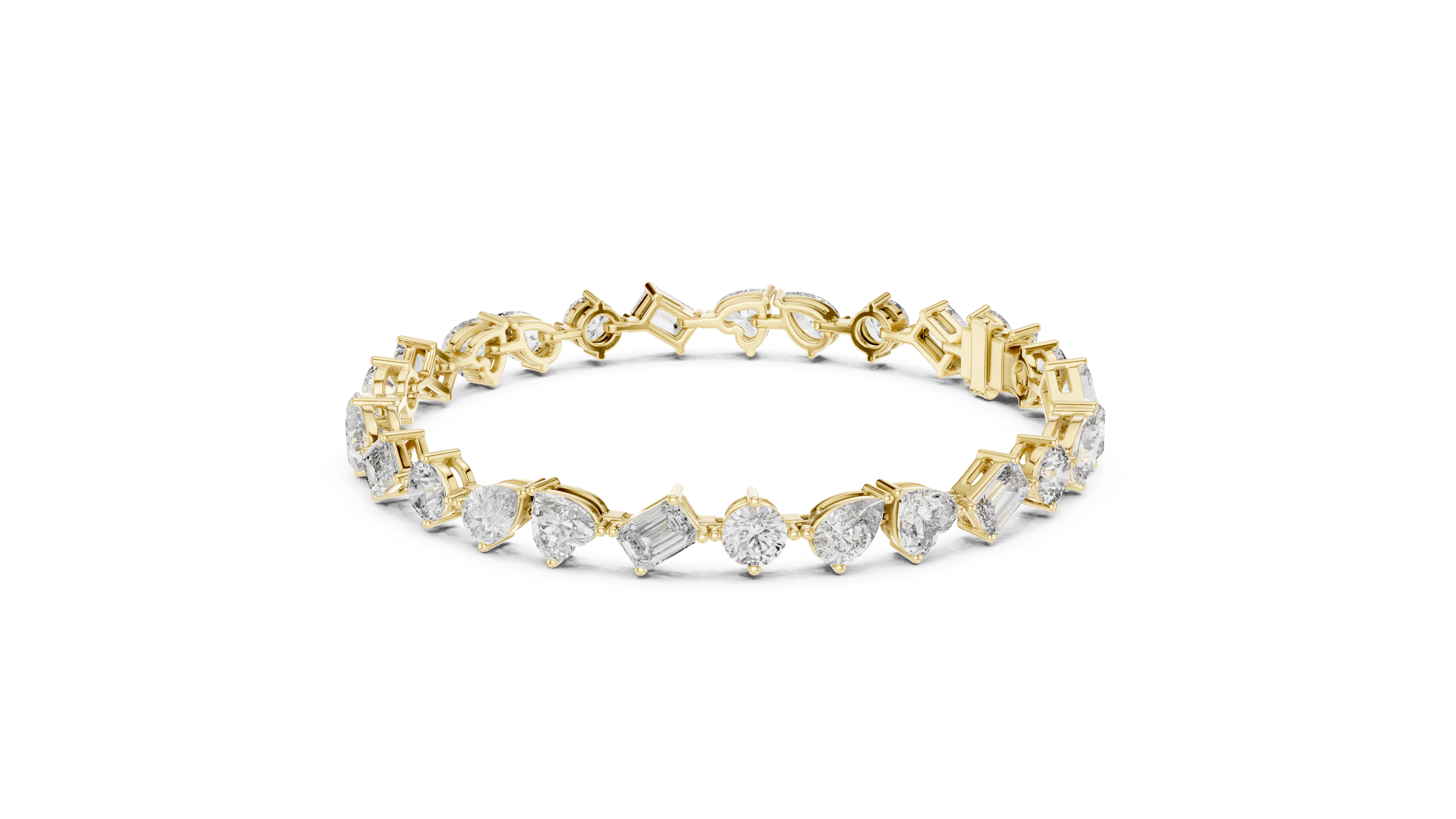 Radiant Symphony Diamond Bracelet