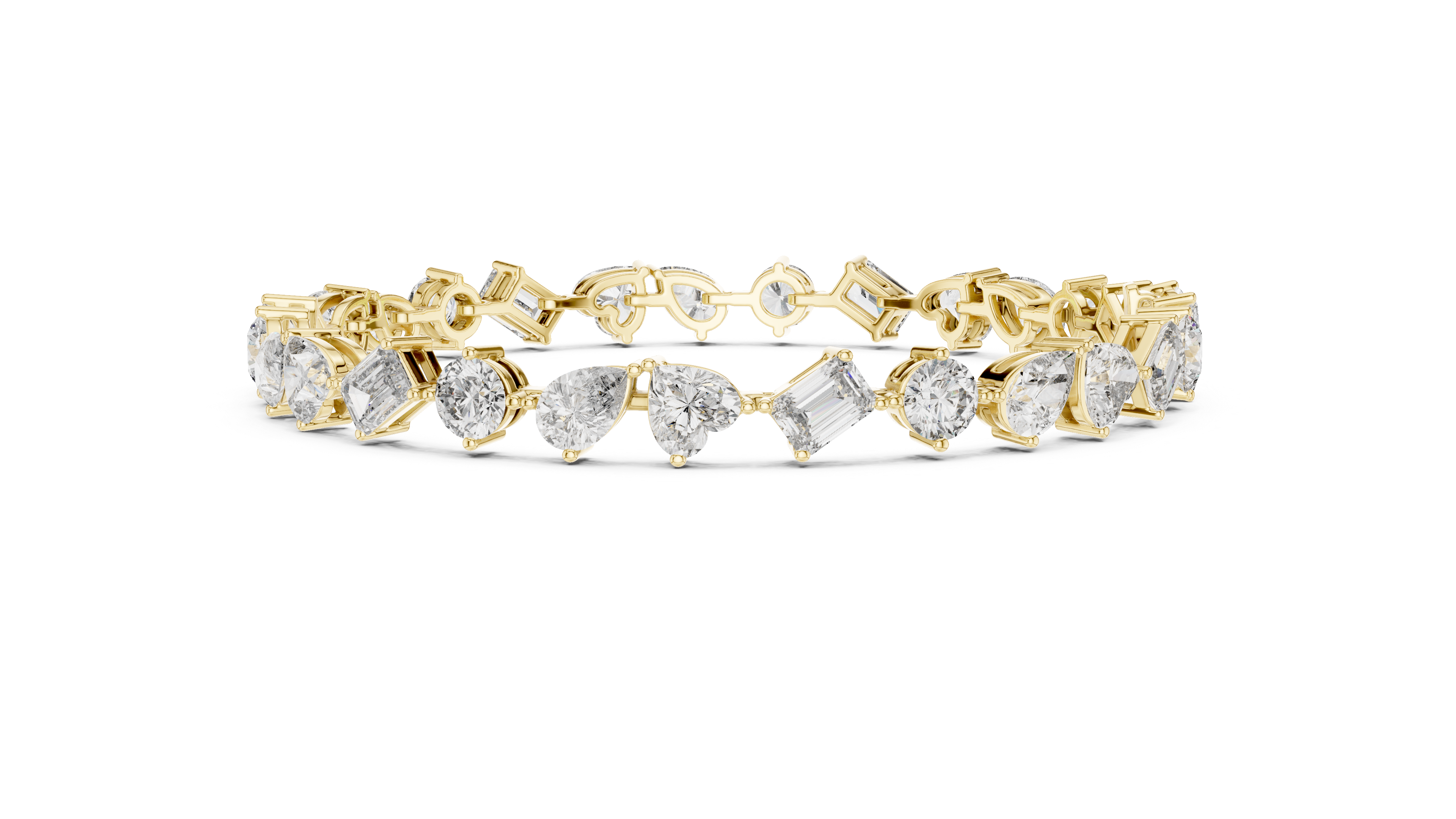 Radiant Symphony Diamond Bracelet